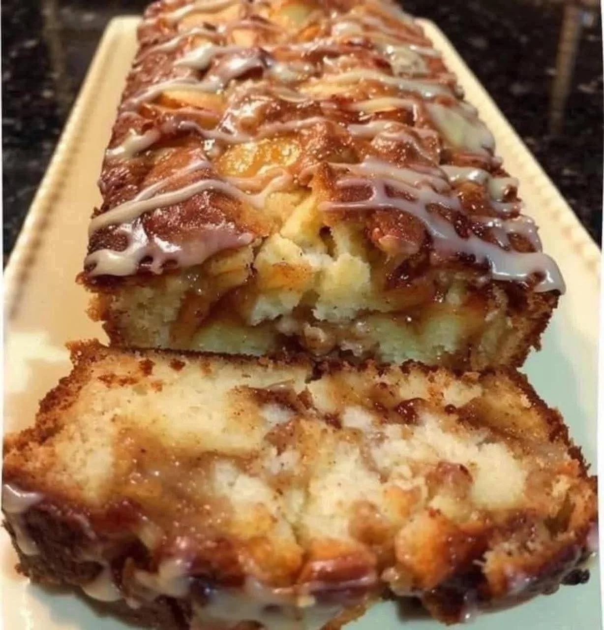 Apple Fritter Sourdough Discard Loaf
