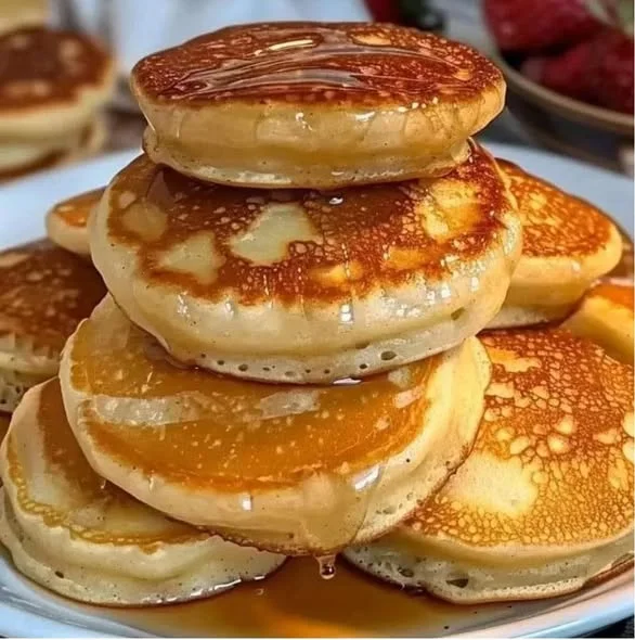 Sourdough Fluffy Cloud Pancakes