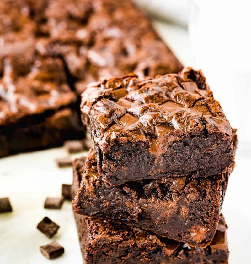 Homemade Fudgy Brownies